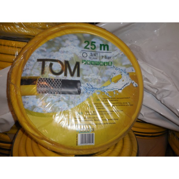 3/4 (19 мм) TOM (жовтий) 0,7 MPa  50 м/п